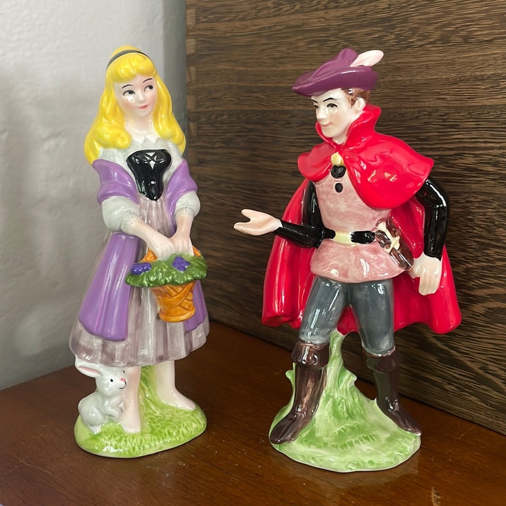 Disney Sleeping Beauty Porcelain Figurines